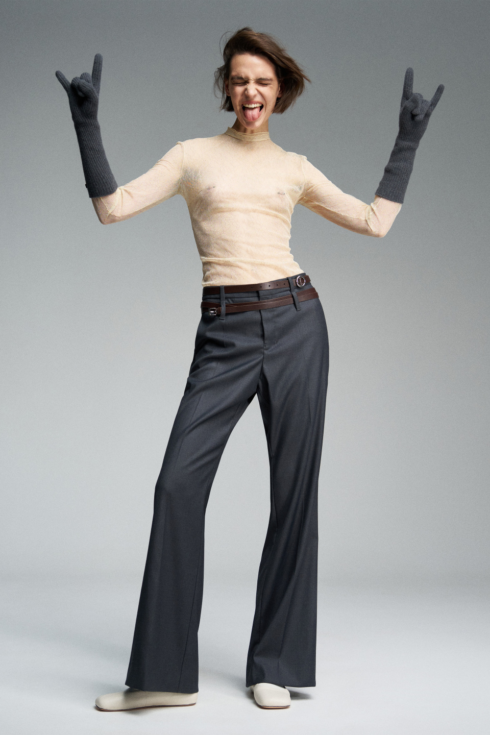 Прозрачная водолазка, фото 6