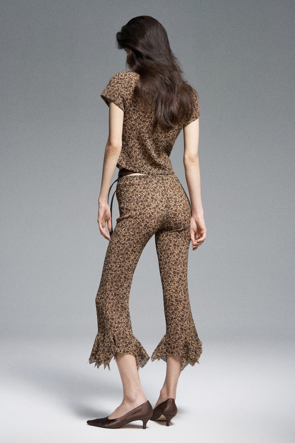 Рубашка с эффектом жатости, фото 4