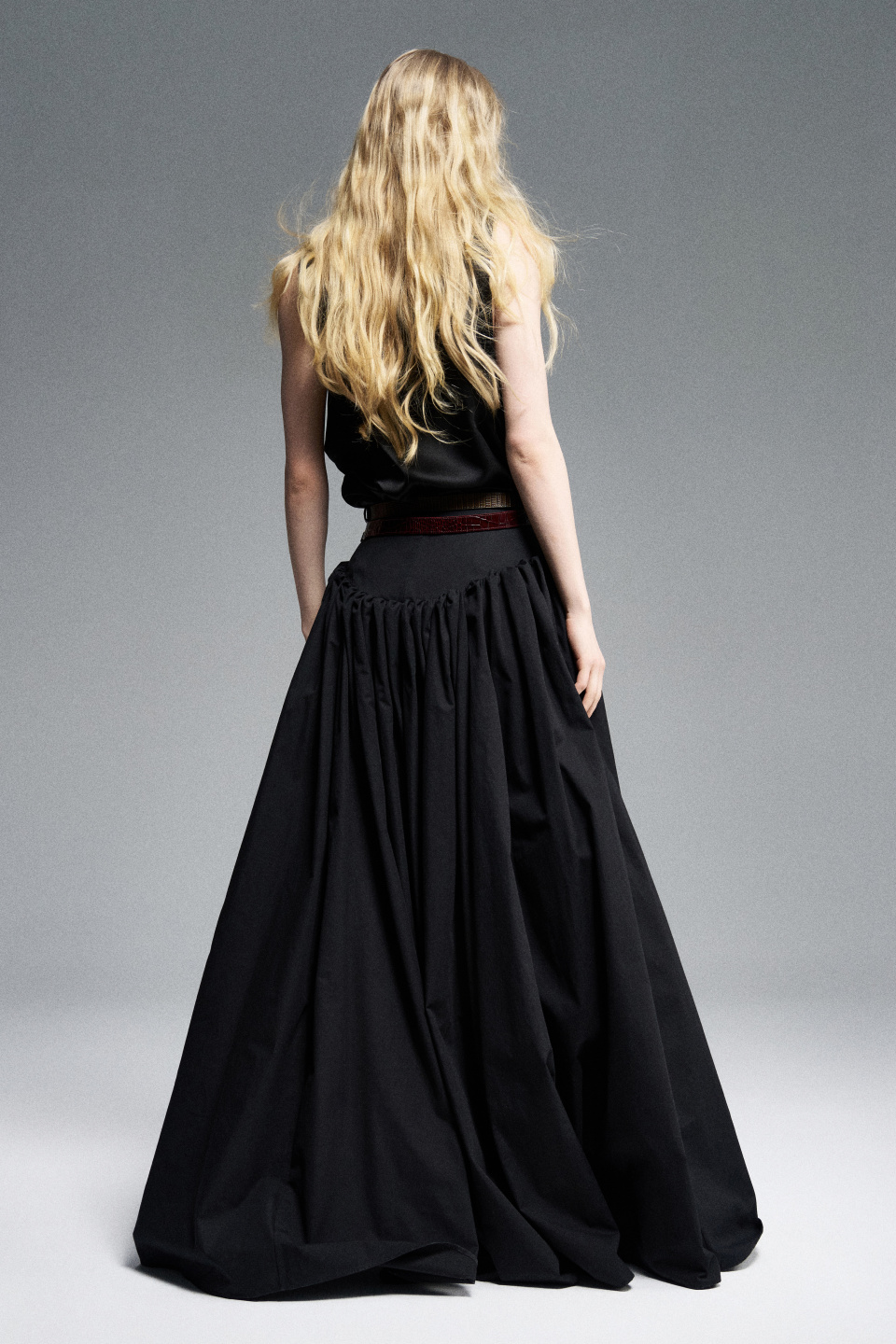 Юбка макси с разрезом, фото 4