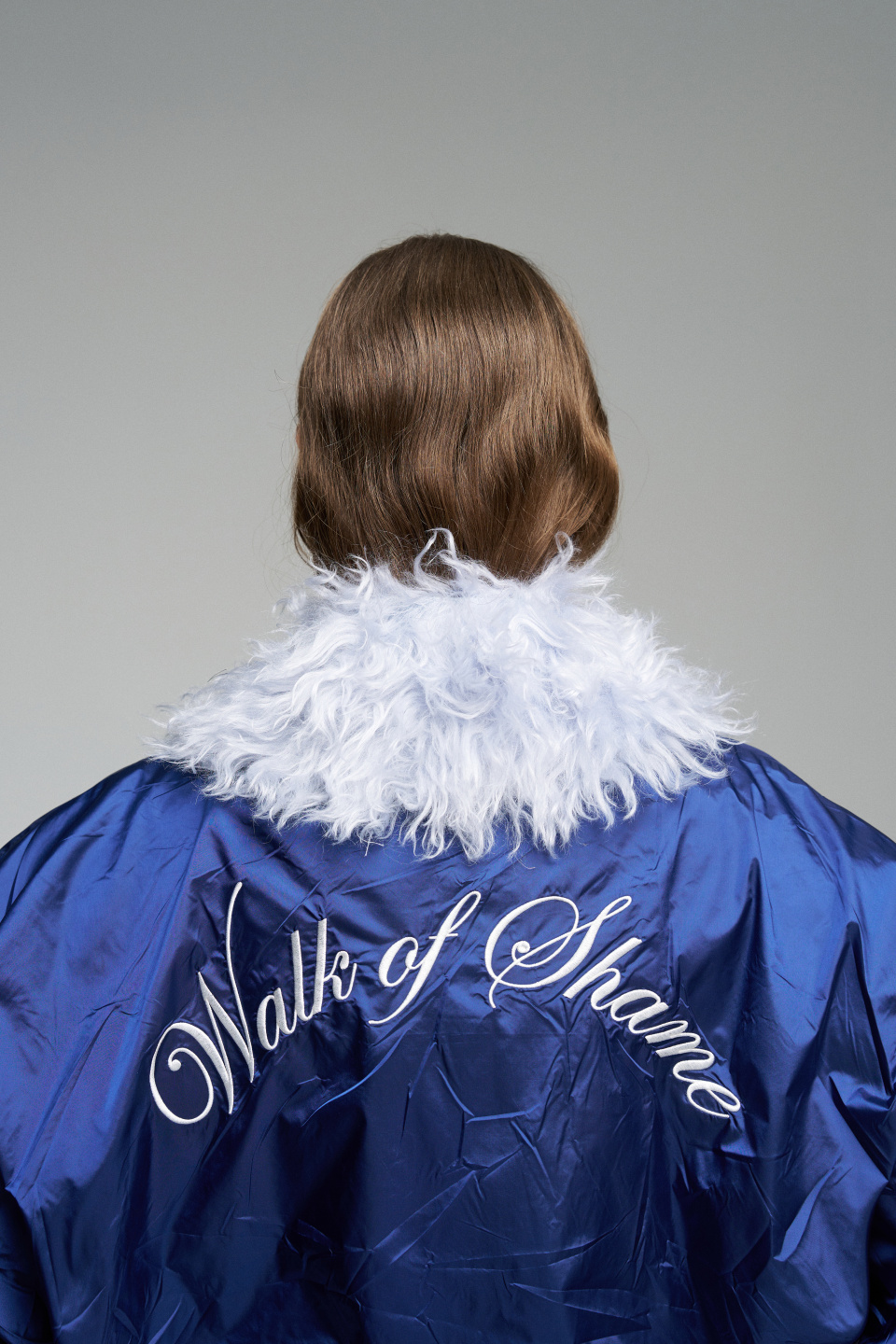 Бомбер из нейлона с вышивкой, фото 2