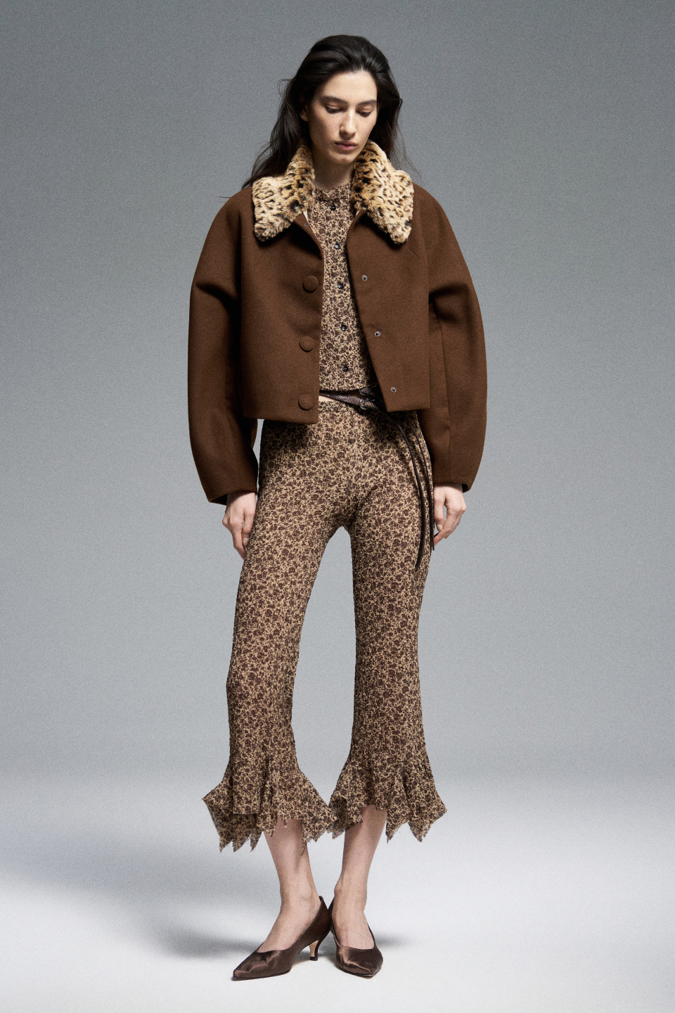 Рубашка с эффектом жатости, фото 5