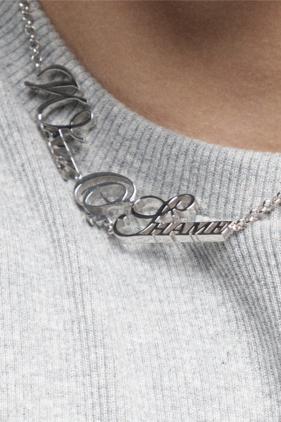 Пояс-ремень с серебряным логотипом «Walk of Shame», фото 5