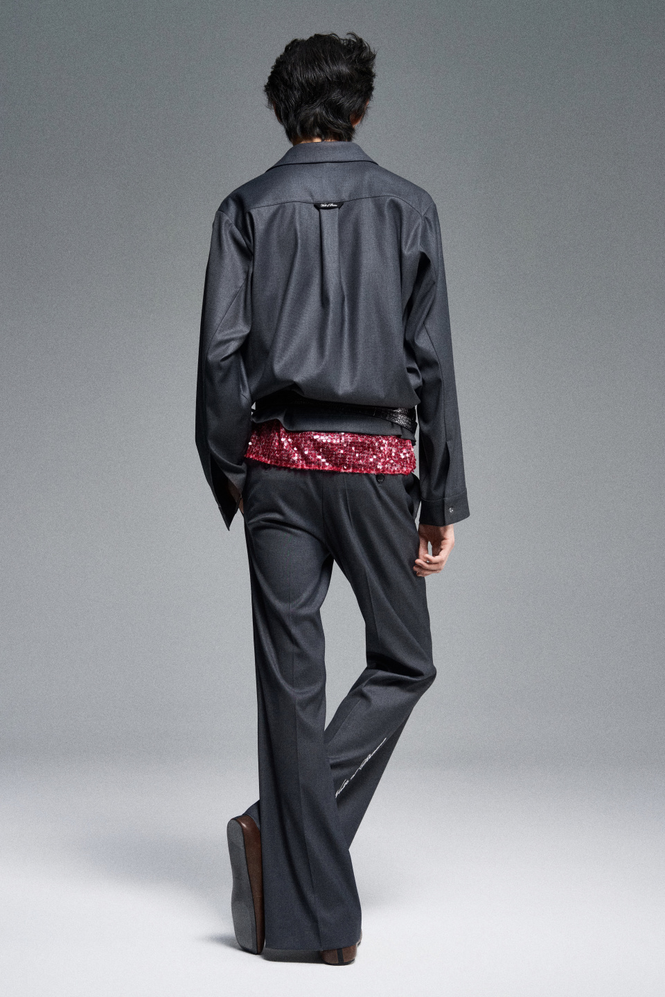 Брюки с двойным рядом шлевок, фото 7