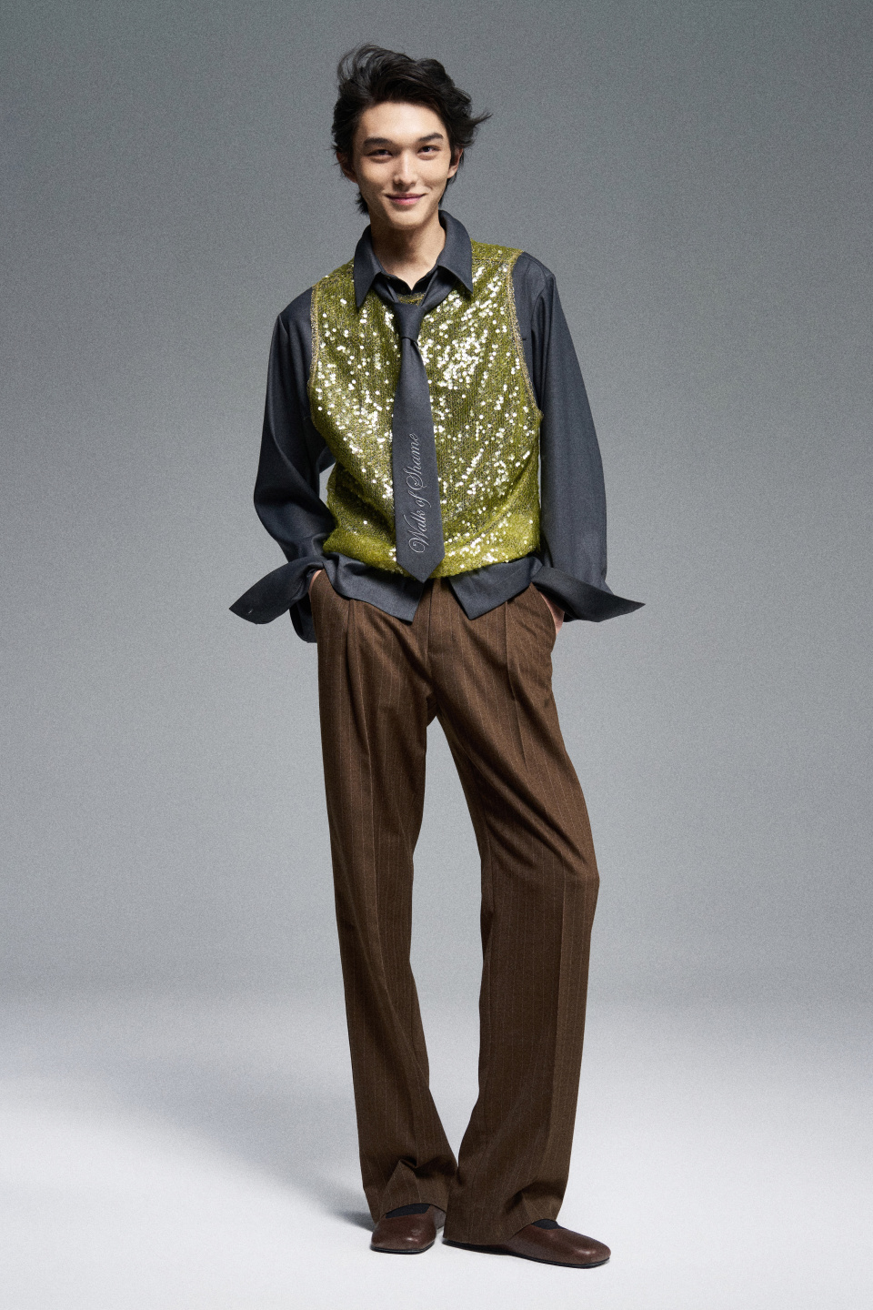 Брюки Double belts, фото 6