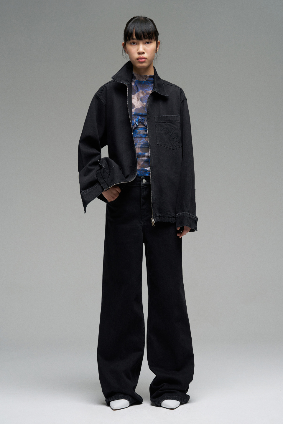 Куртка рабочего из плотного денима, фото 5