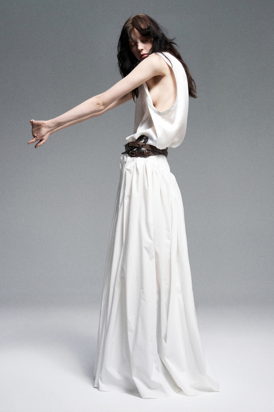 Юбка макси с разрезом, фото 2