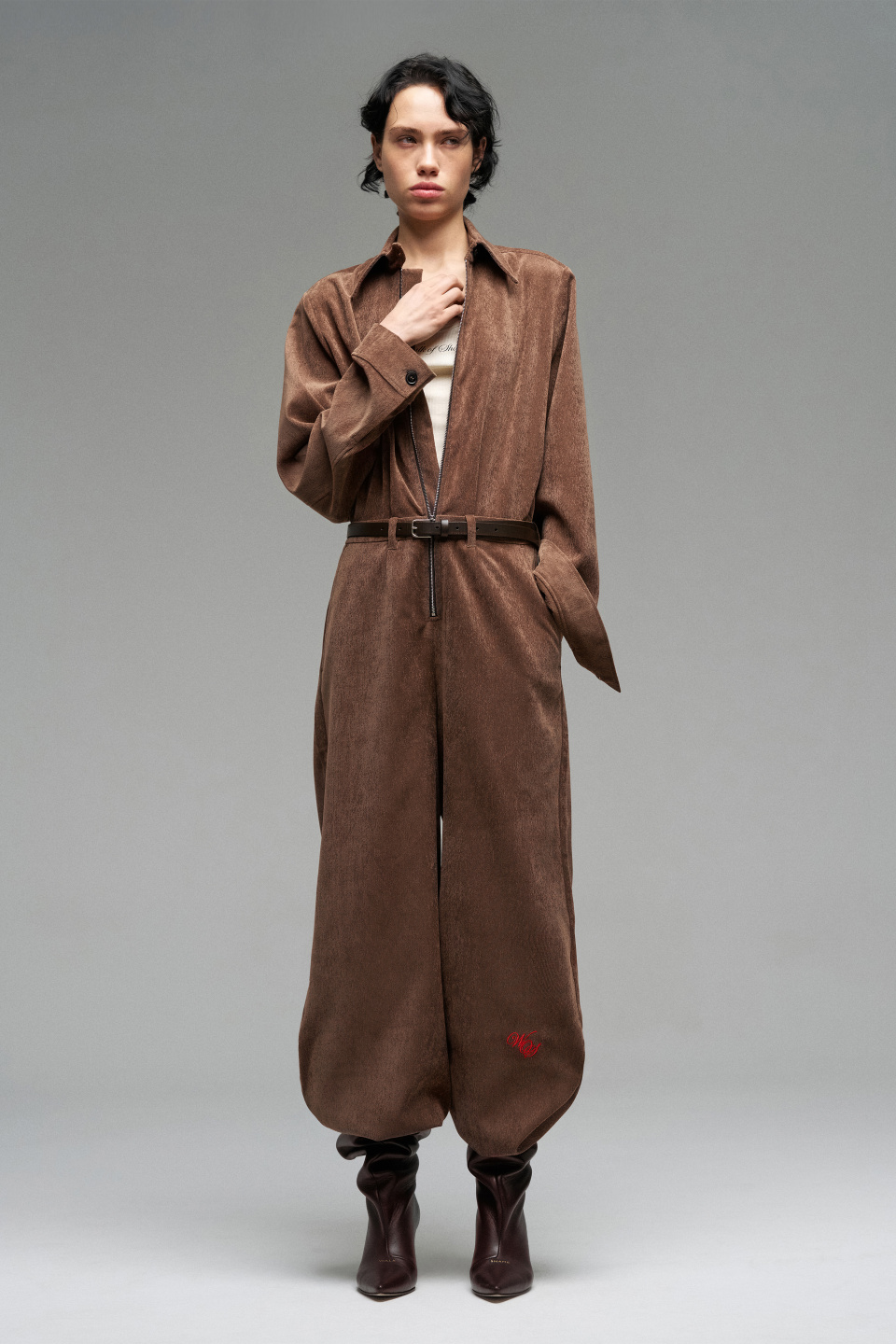 Комбинезон на молнии с длинными рукавами, фото 5