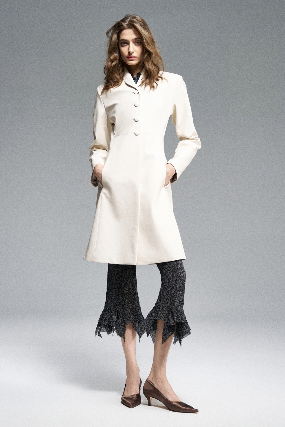 Капри с эффектом жатости, фото 5