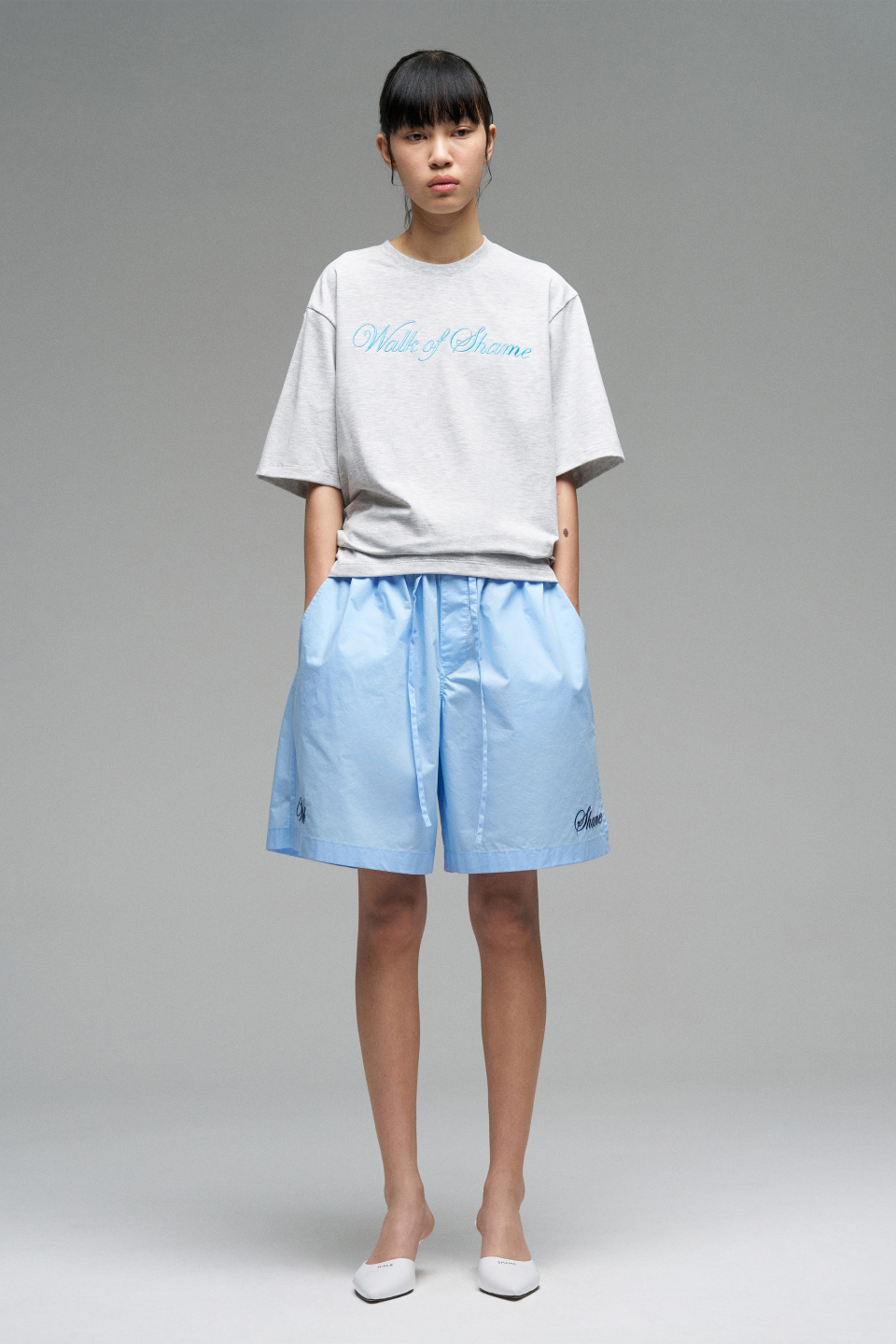 Футболка с вышивкой «Walk of Shame», фото 1