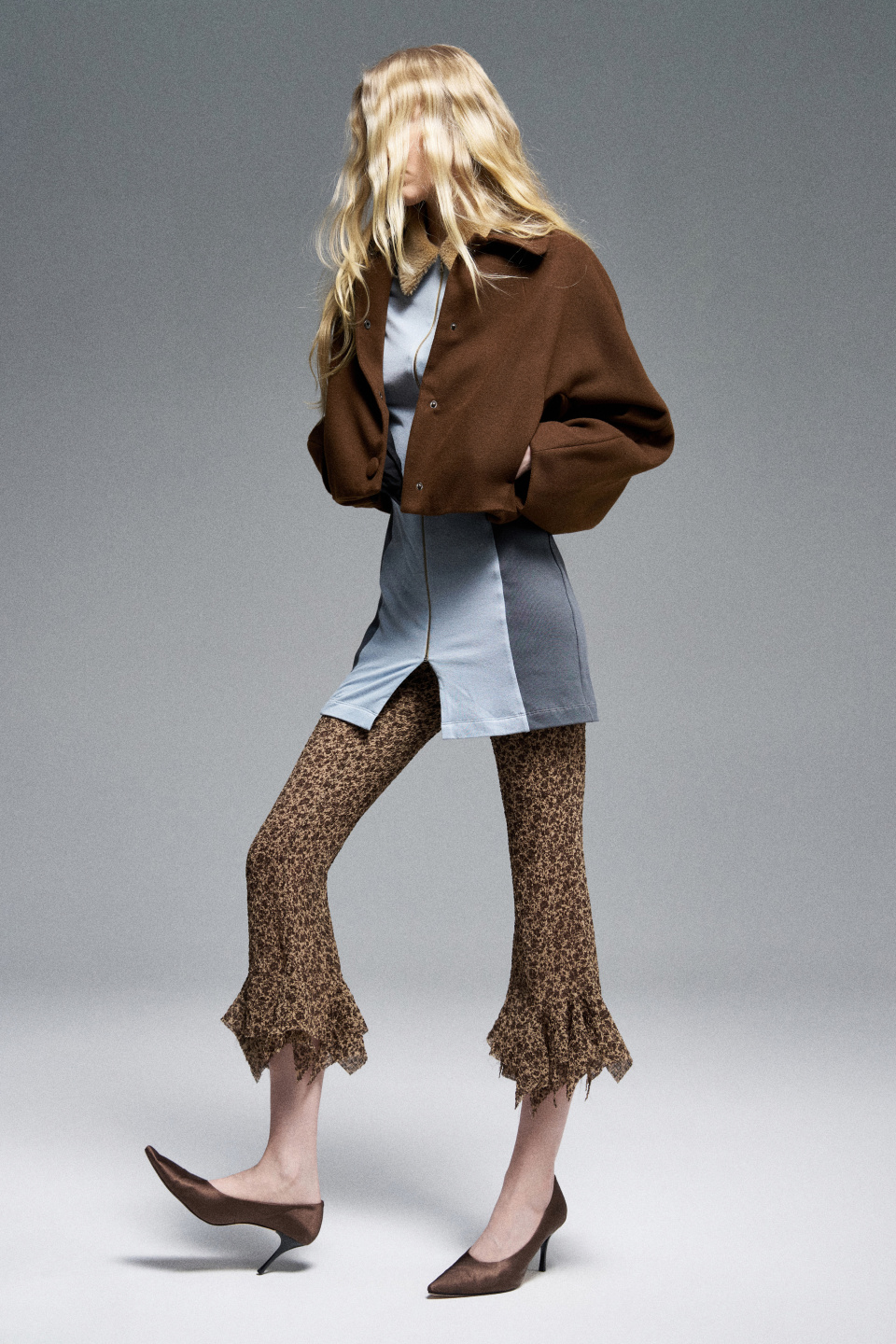 Капри с эффектом жатости, фото 6