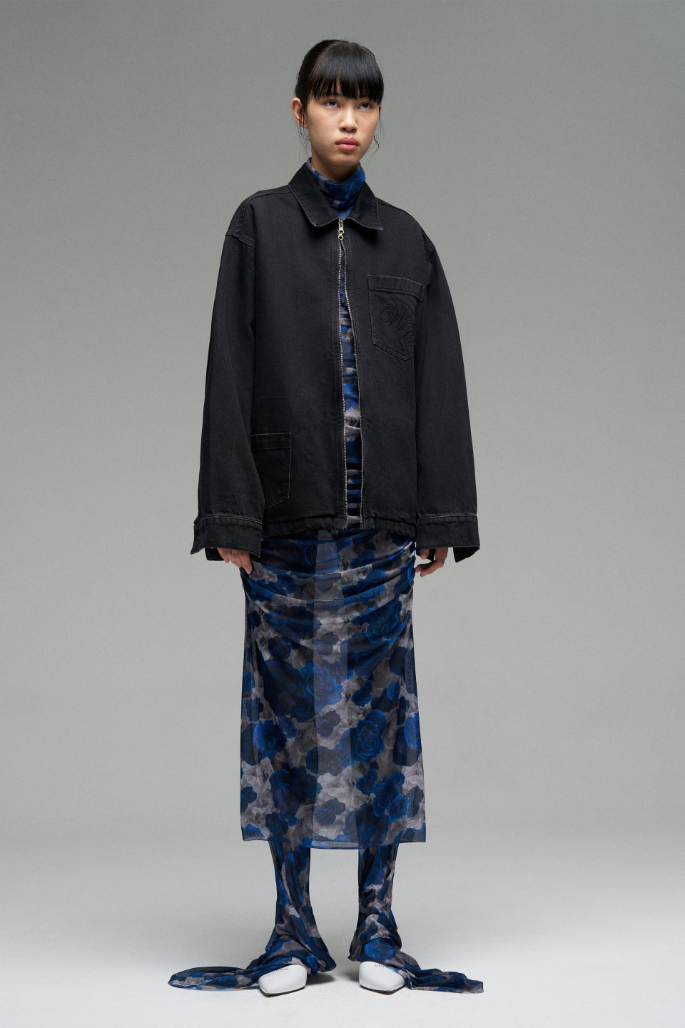 Куртка рабочего из плотного денима, фото 4