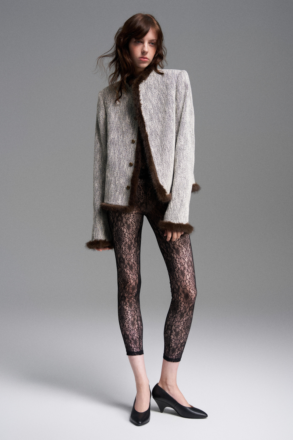 Леггинсы из кружева, фото 4
