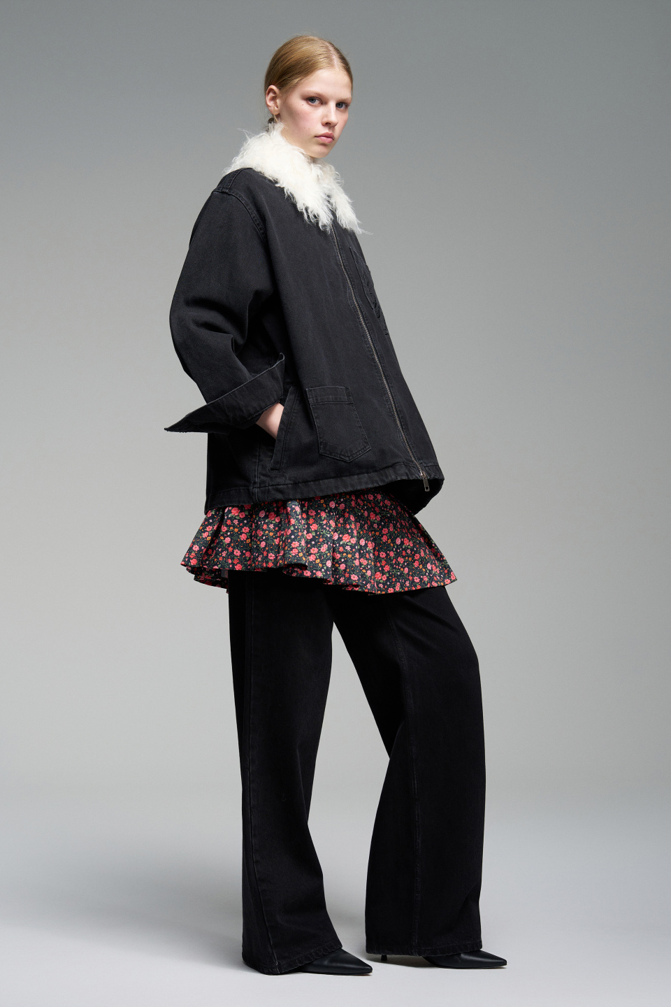 Куртка рабочего из плотного денима, фото 1