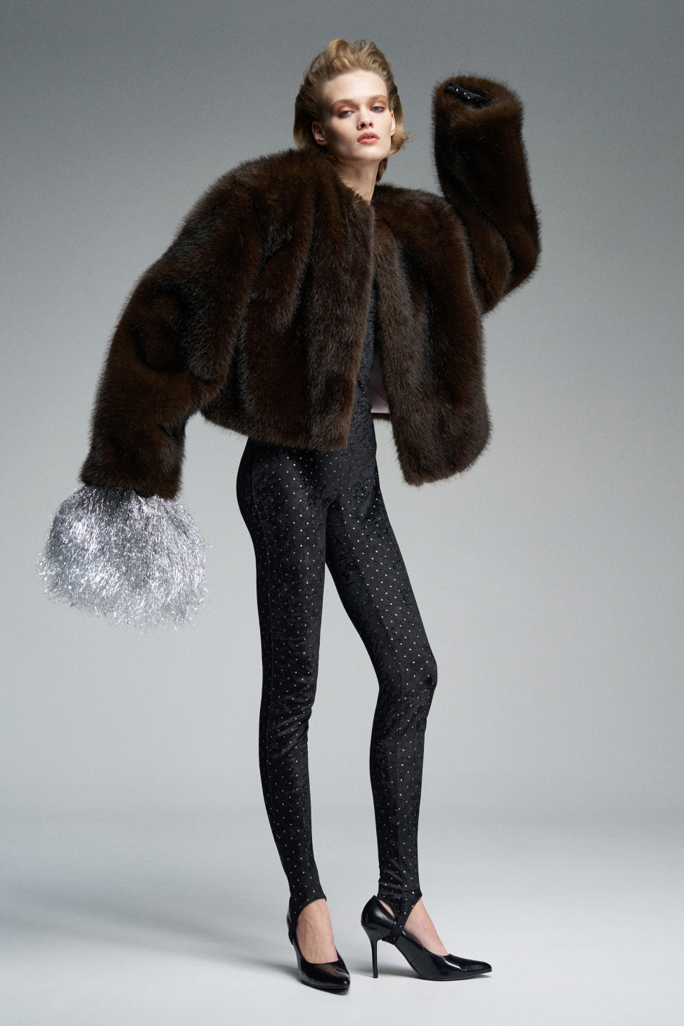 Комбинезон из бархата Polka Dot, фото 7