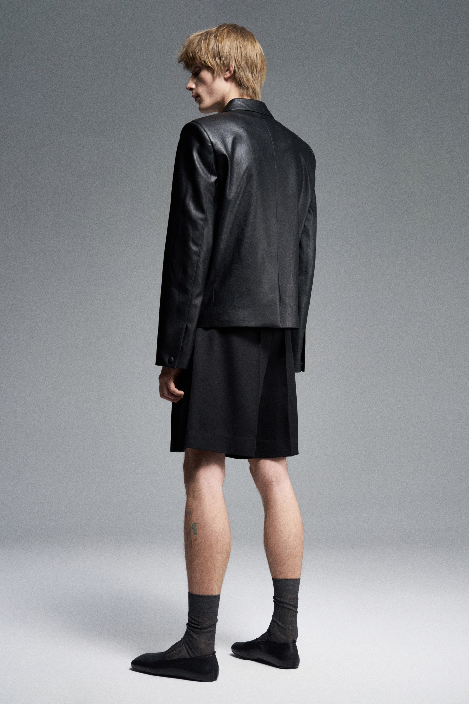 Пиджак из экокожи, фото 5