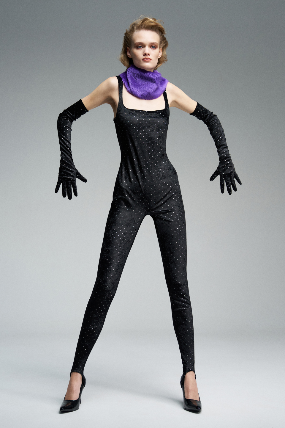 Длинные перчатки Polka Dot, фото 3