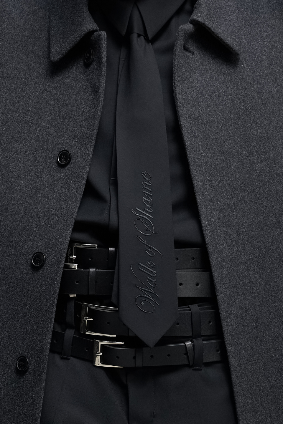 Галстук с вышивкой, фото 2