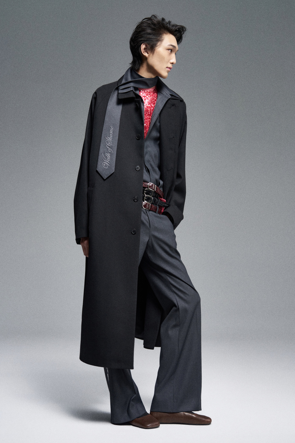 Брюки с двойным рядом шлевок, фото 8