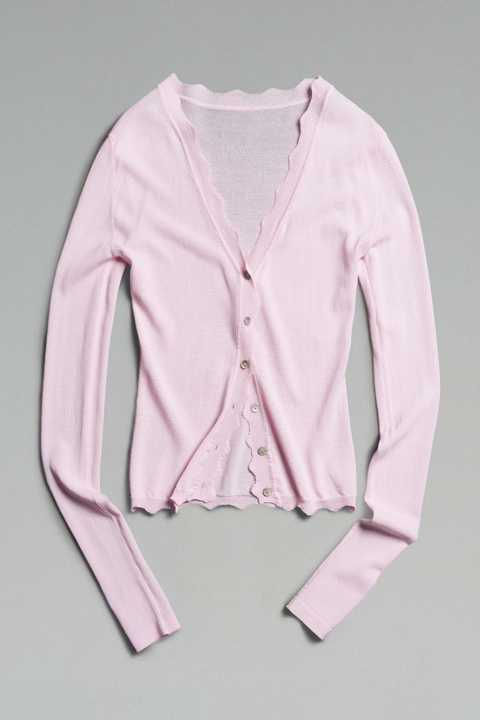 Кардиган Scallop collar, фото 3