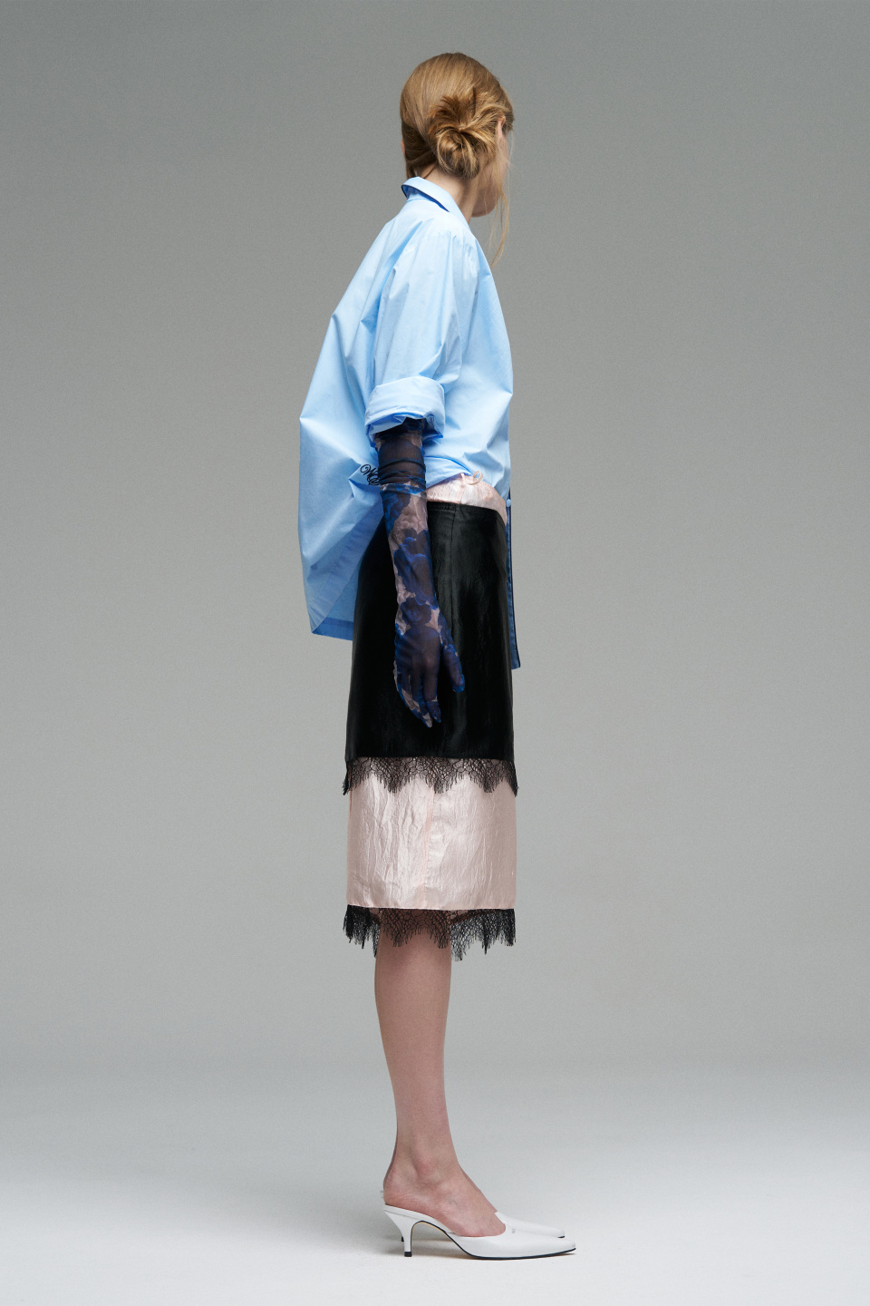 Перчатки эластичные длинные, фото 2