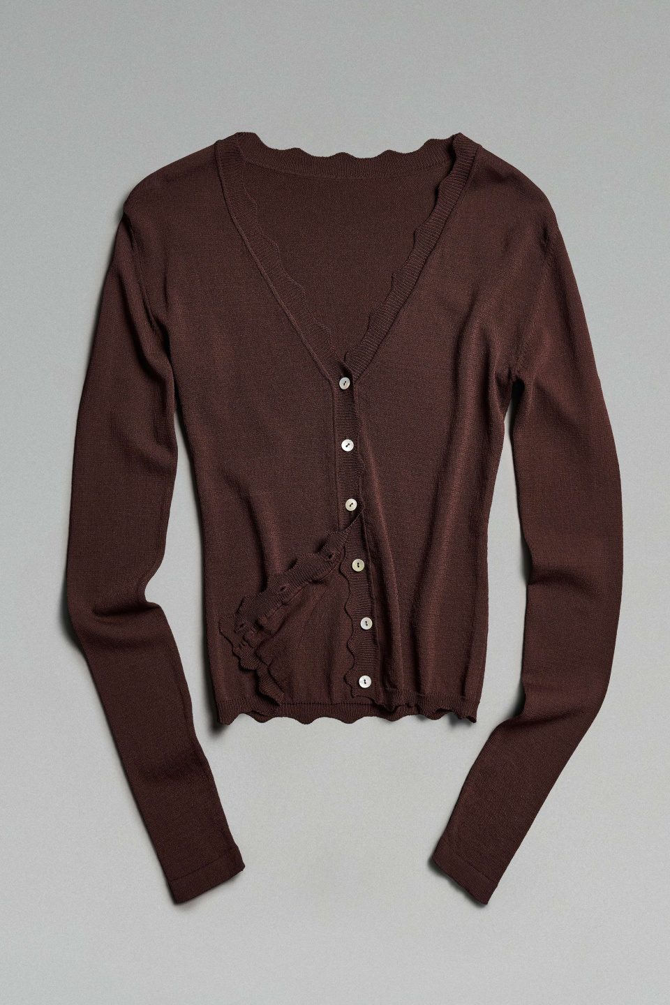 Кардиган Scallop collar, фото 2