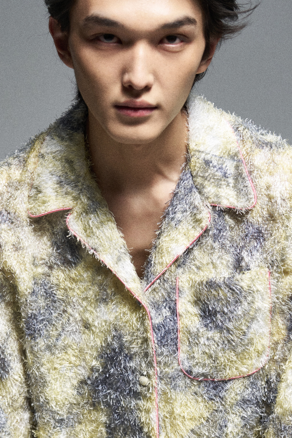 Пижамная рубашка Touch grass, фото 2