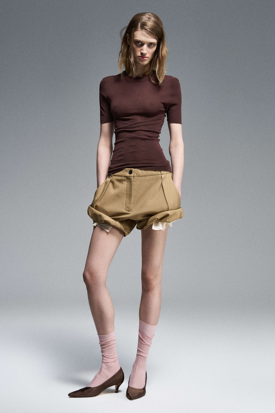 Топ Scallop collar, фото 1