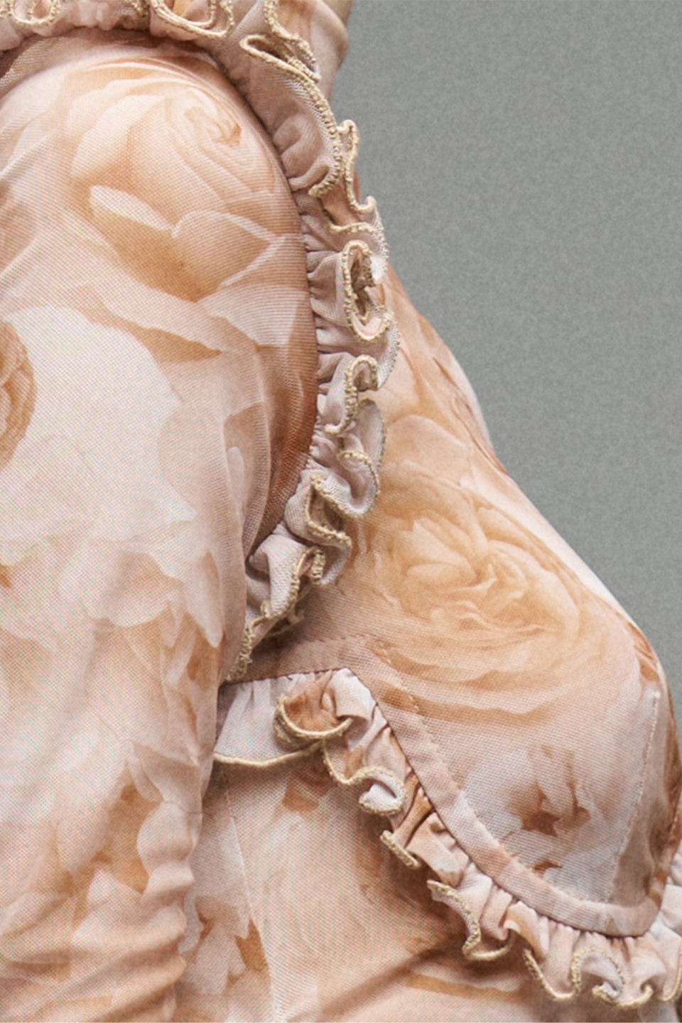 Платье с драпировкой из эластичной сетки, фото 4