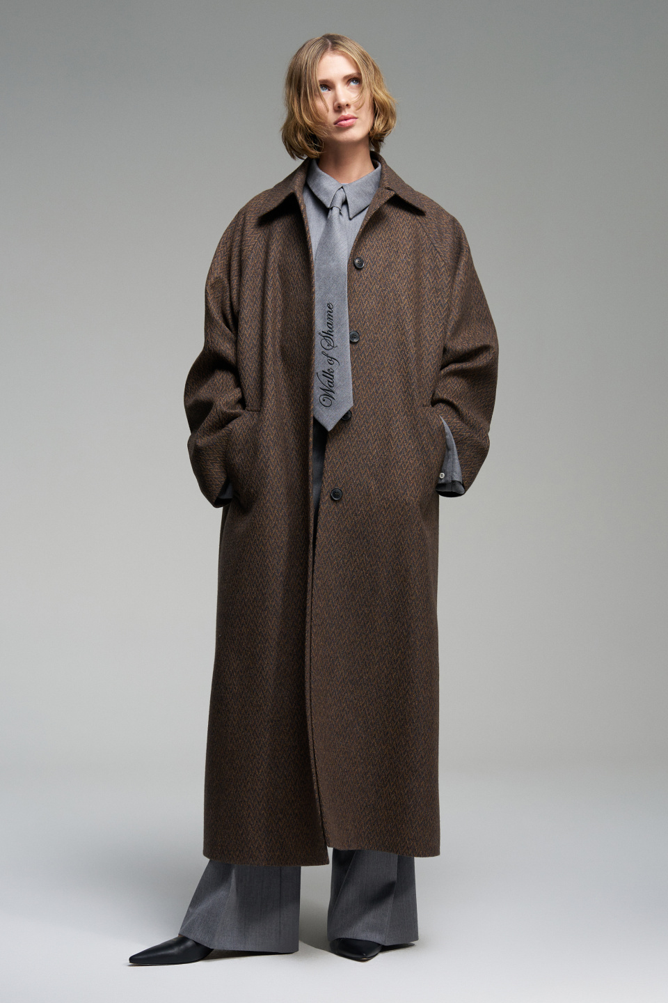 Двубортное пальто Felonious Gru, фото 6