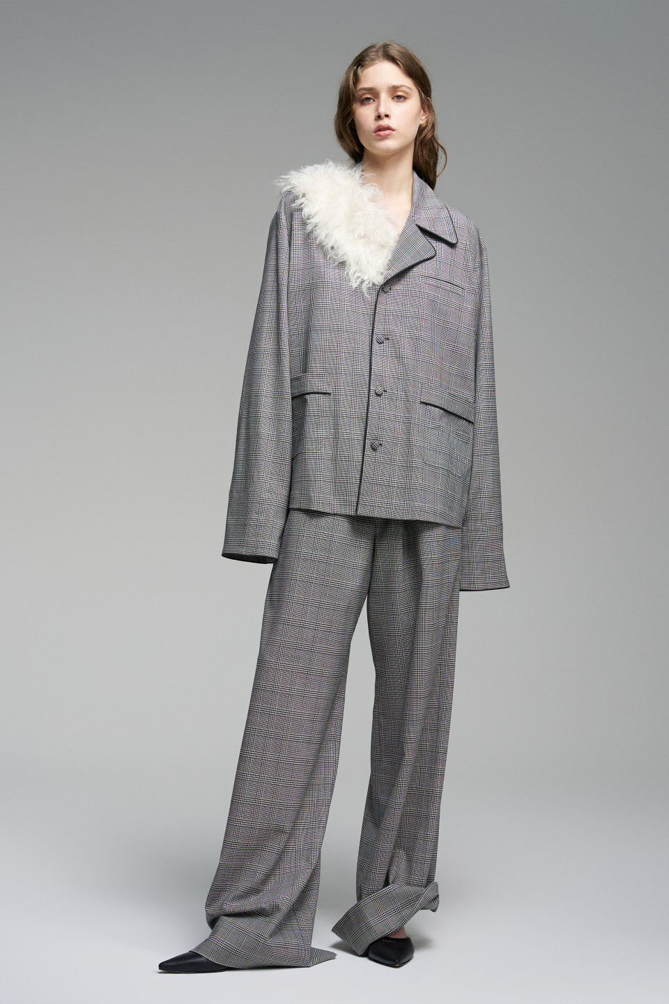 Пижамные брюки из тонкой шерсти, фото 3