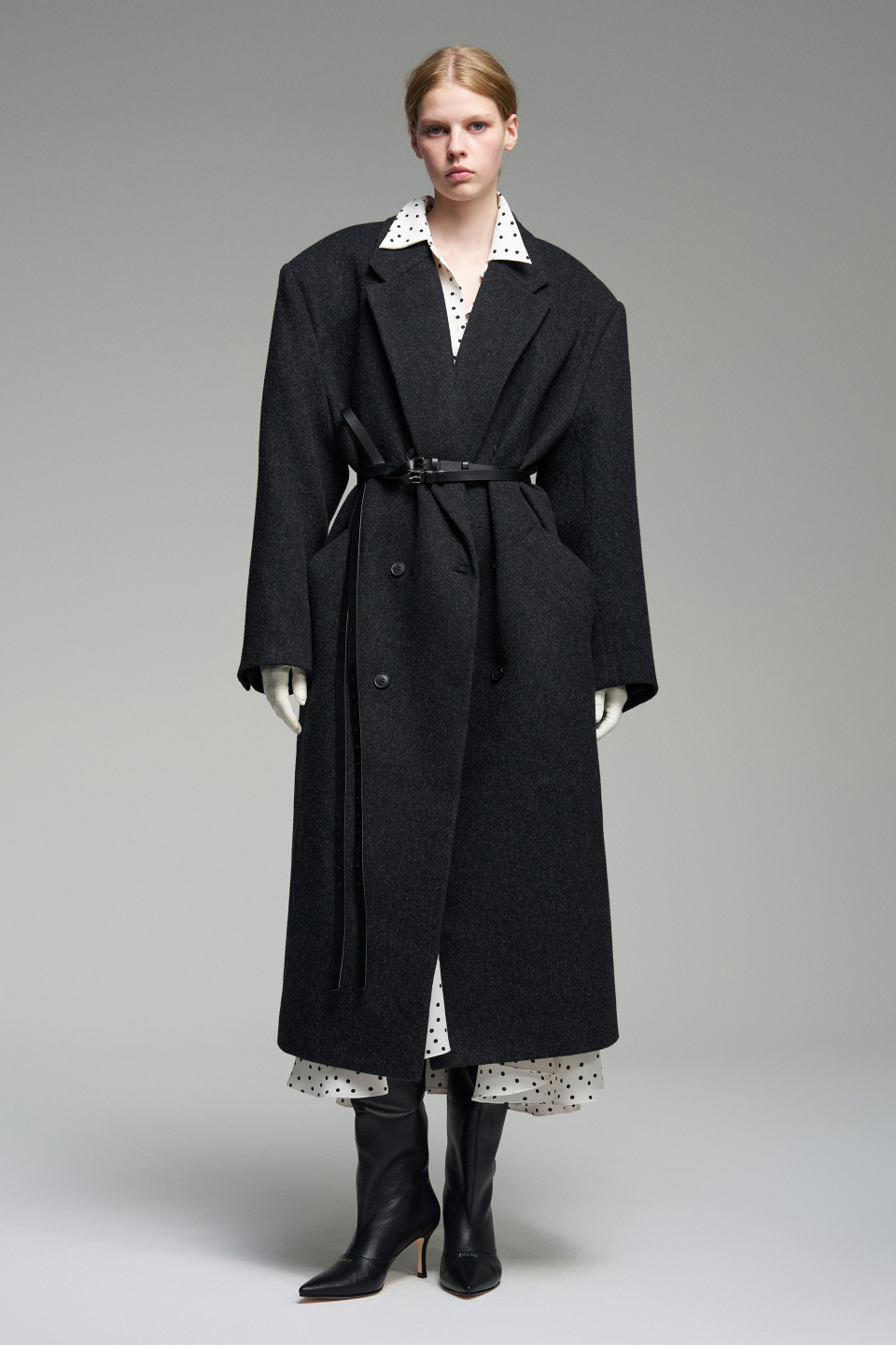 Черные высокие сапоги, фото 5