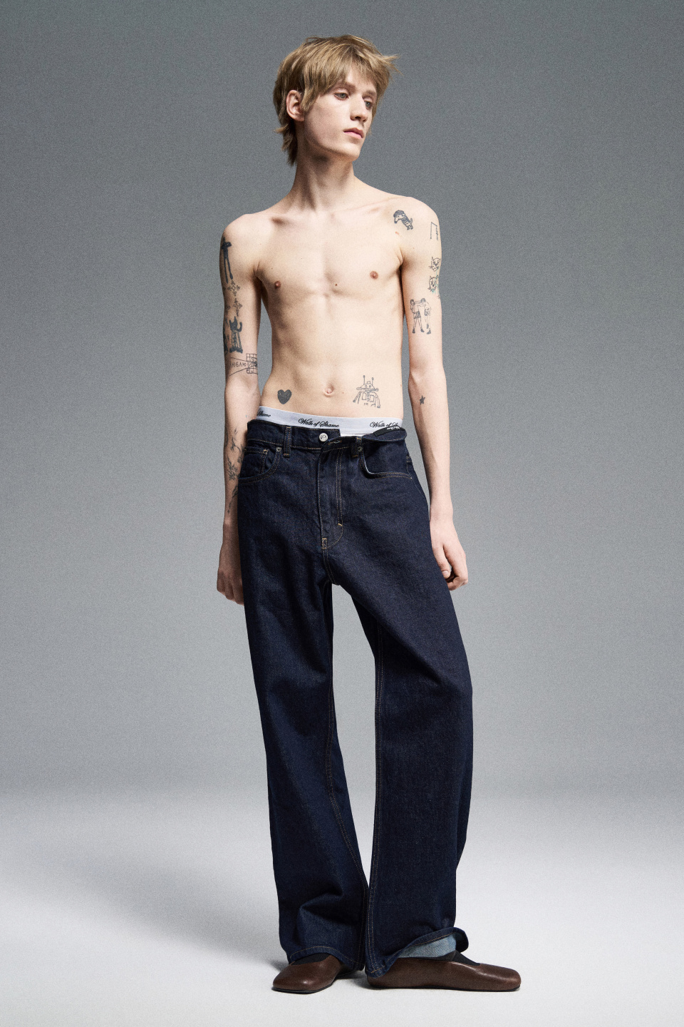 Джинсы свободного кроя, фото 1