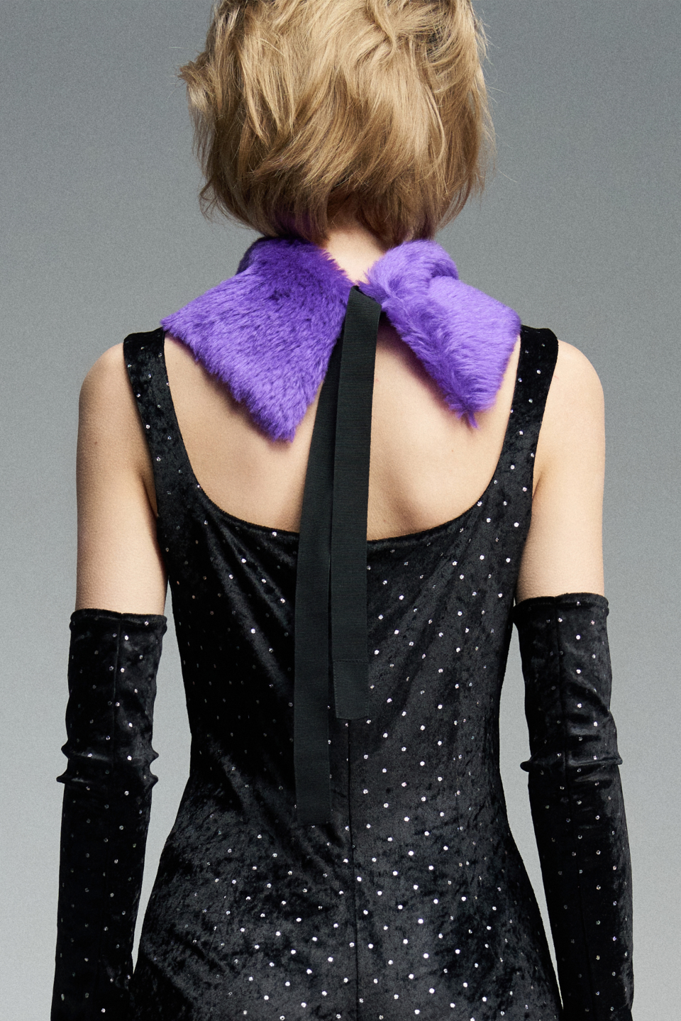 Комбинезон из бархата Polka Dot, фото 4