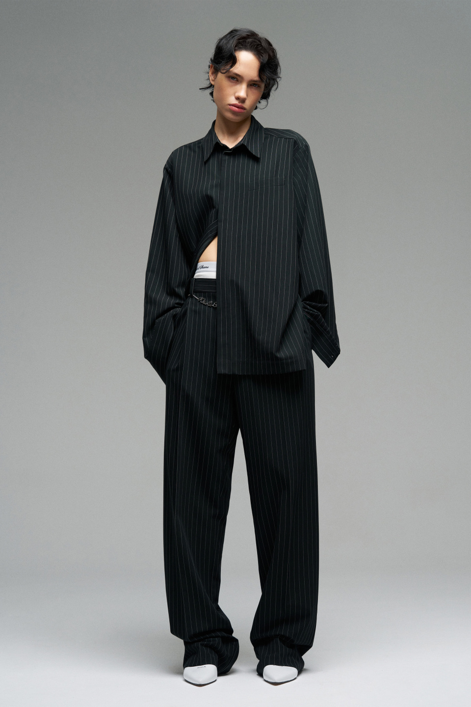 Пояс-ремень с серебряным логотипом «Walk of Shame», фото 6