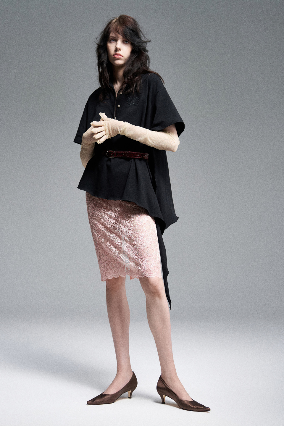 Юбка-миди из кружева, фото 7