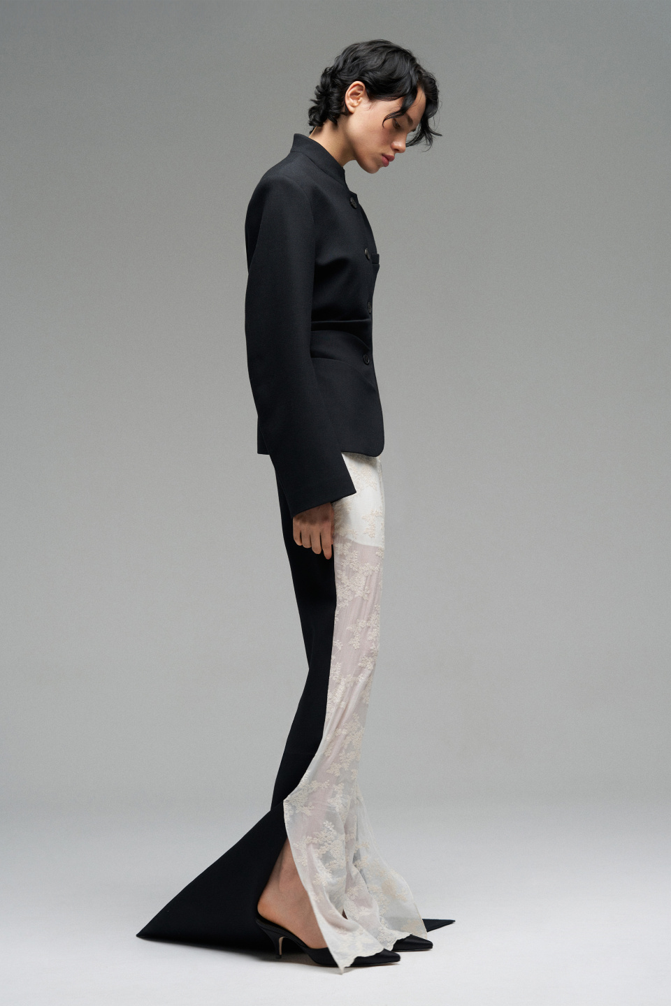 Жакет с фактурными складками, фото 4