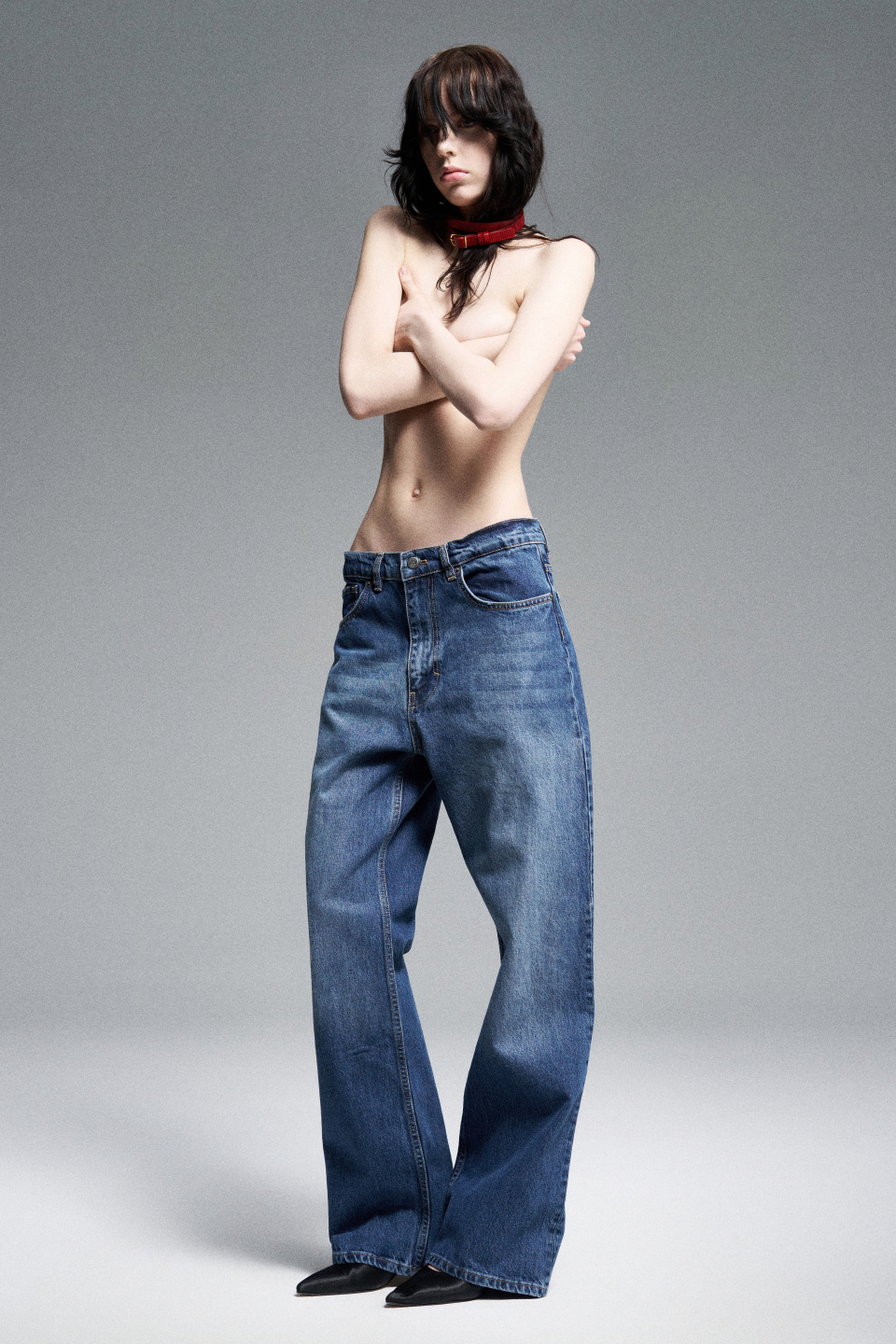 Джинсы свободного кроя, фото 1