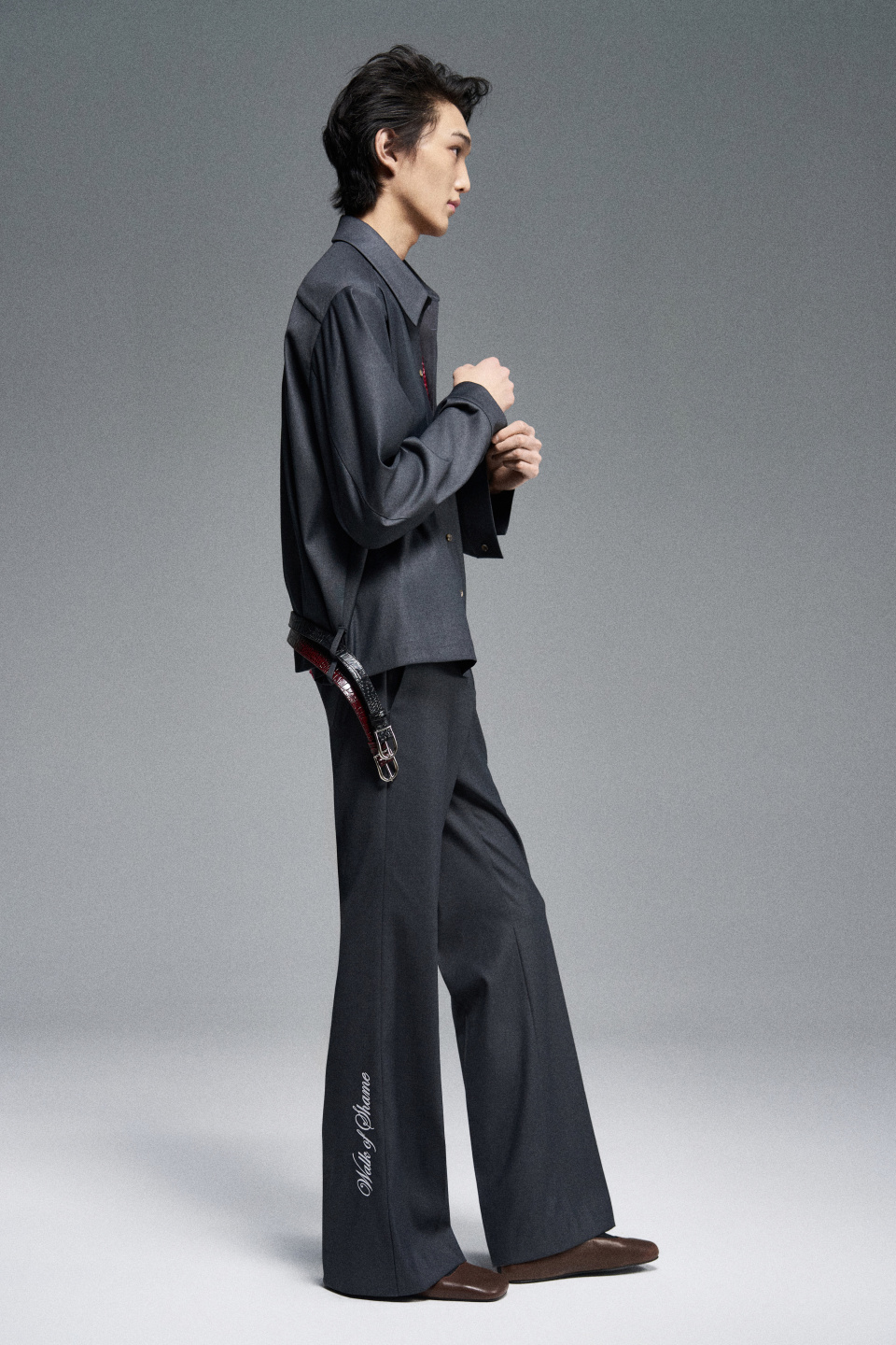 Рубашка с двойным рядом шлевок, фото 6