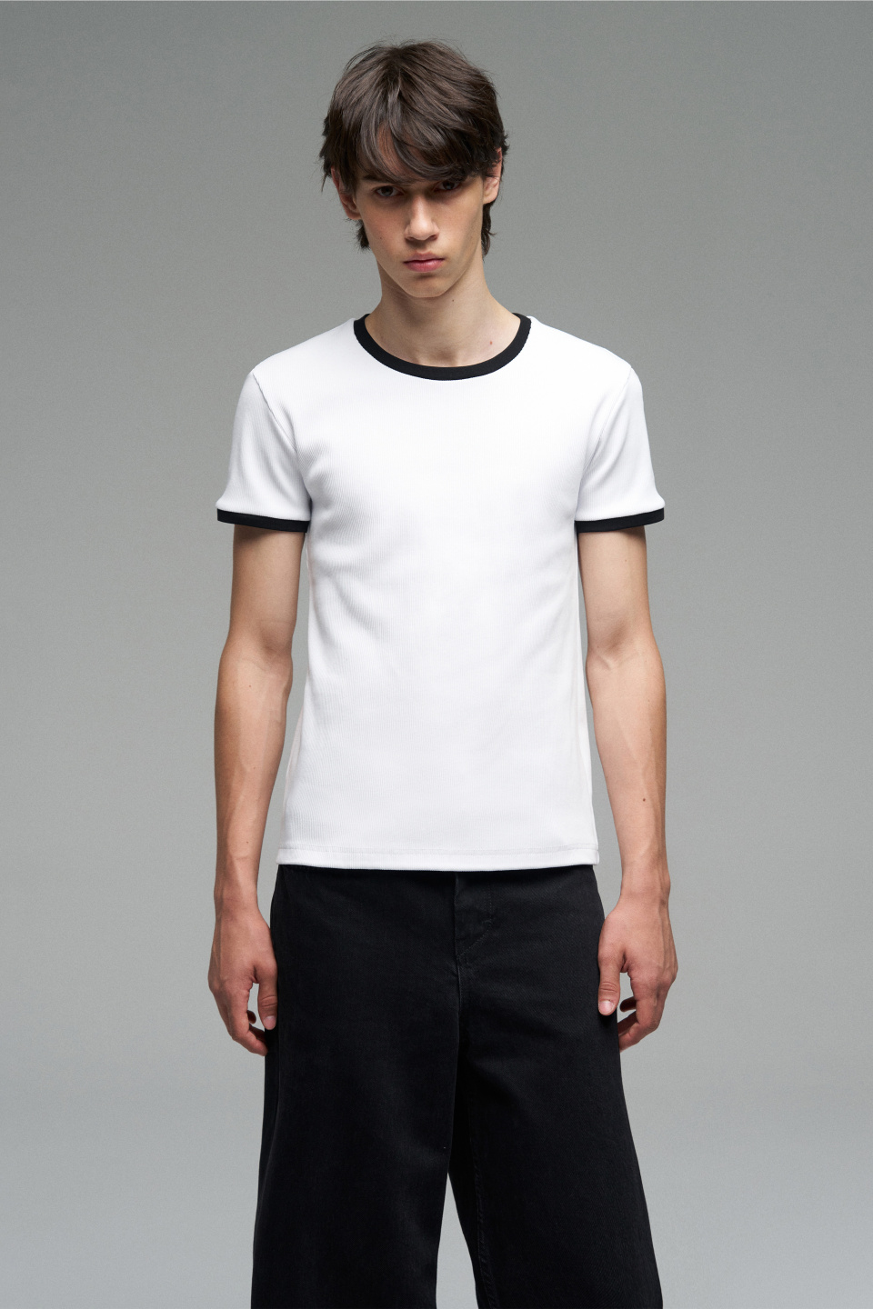 Футболка с кантами Ribbed, фото 1